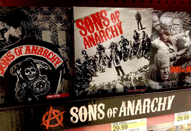 サンズオブアナーキー SONS OF ANARCHY　ハーレー3台セット