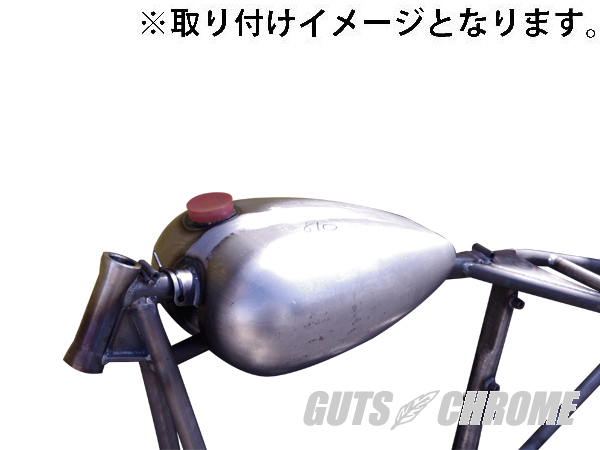 ○パウコ 3ガロン マスタングタンク ハイトンネル|ハーレーパーツの