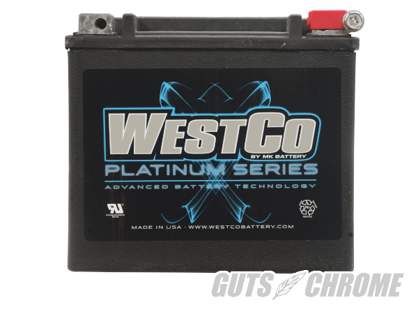 ○WESTCOバッテリー 91-96ダイナ/ソフテイル OEM 65989-90B/WCP16L