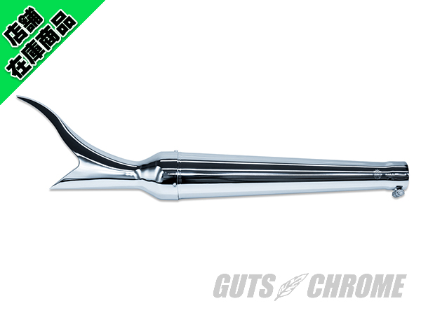 フィッシュテールマフラー ▽ フィッシュテール マフラー｜ハーレーパーツの通販-GUTS CHROME