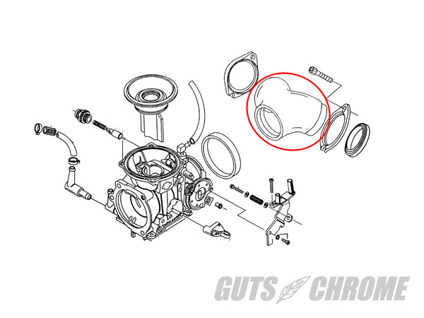 キャブレターインテークマニホールドブーツキット Hon Daに対応 CB 500 PC26に対応 1994-1995 耐久性 ゴム ブラック  インテークマニホールド キャブレターブーツ パーツ