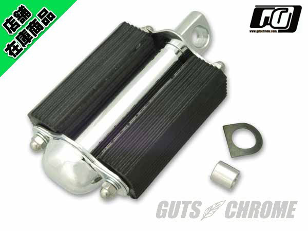 GUTS CHROME バイシクル キックペダル カラー：白 7300-0012 ガッツクローム ステップ バイク ハーレー汎用 パーツ 